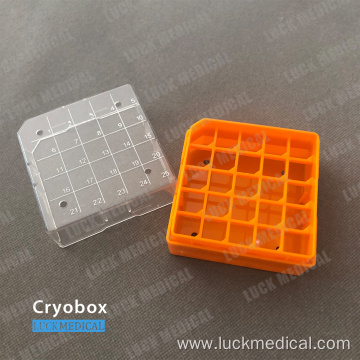 Cryobox for Cryovial Storage PC Plastic